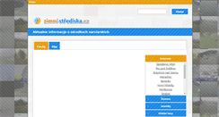Desktop Screenshot of pl.zimni-strediska.cz